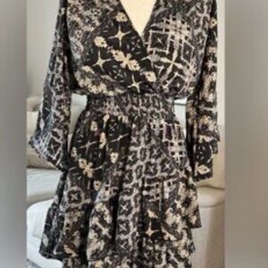 Paani Anthropolgy tiered dress